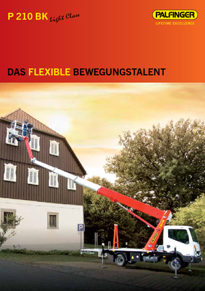 Teleskopske dizalice sa granom montirane na kamion Palfinger P210BK