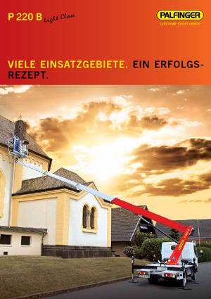 Teleskopske dizalice sa granom montirane na kamion Palfinger P220B