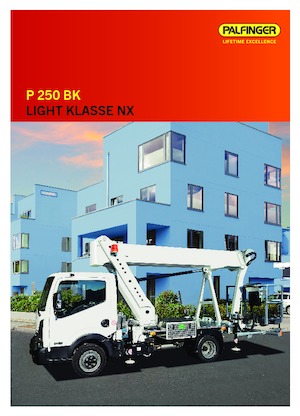 Teleskopske dizalice sa granom montirane na kamion Palfinger P 250 BK