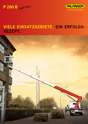 Teleskopske dizalice sa granom montirane na kamion Palfinger P260B