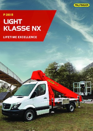 Teleskopske dizalice sa granom montirane na kamion Palfinger P 280 B