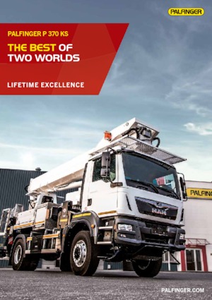 Teleskopske dizalice sa granom montirane na kamion Palfinger P 370 KS