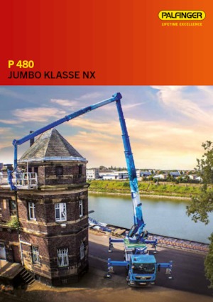 Teleskopske dizalice sa granom montirane na kamion Palfinger P 480