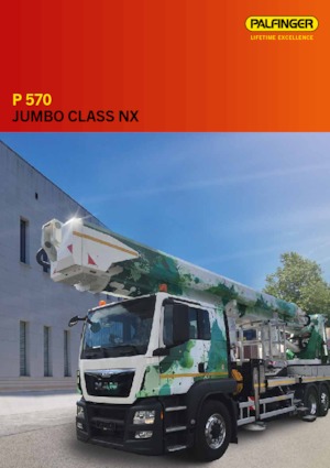 Teleskopske dizalice sa granom montirane na kamion Palfinger P 570