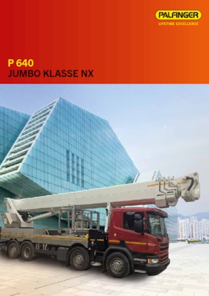 Teleskopske dizalice sa granom montirane na kamion Palfinger P 640