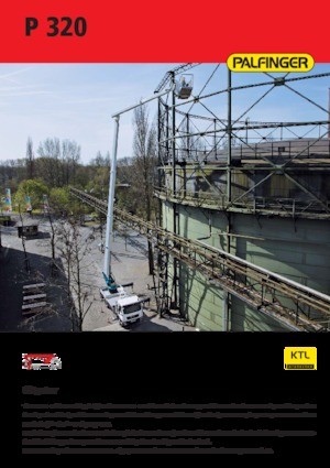 Teleskopske dizalice sa granom montirane na kamion Palfinger P 320