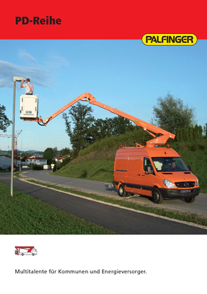 Teleskopske dizalice sa granom montirane na kamion Palfinger PD 182 V