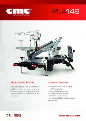 Teleskopske dizalice sa granom montirane na kamion CMC PLA148