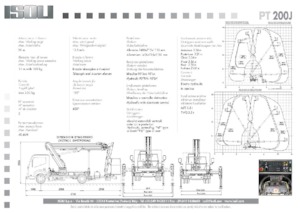 Teleskopske dizalice sa granom montirane na kamion ISOLI PT200J