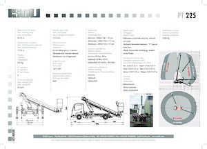 Teleskopske dizalice sa granom montirane na kamion ISOLI PT225 HE HE