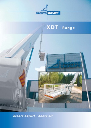 Teleskopske dizalice sa granom montirane na kamion Bronto Skylift S 37 XDT