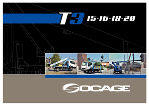 Teleskopske dizalice sa granom montirane na kamion Socage T315 ForSte