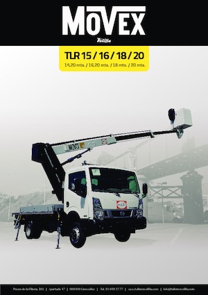 Teleskopske dizalice sa granom montirane na kamion Movex TLR 15