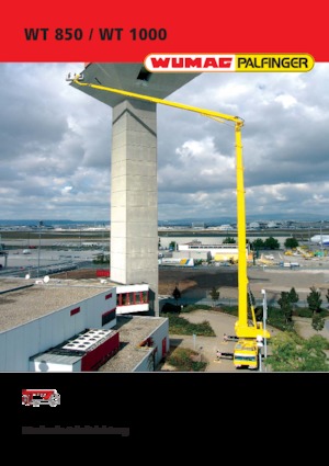 Teleskopske dizalice sa granom montirane na kamion Palfinger WT 1000