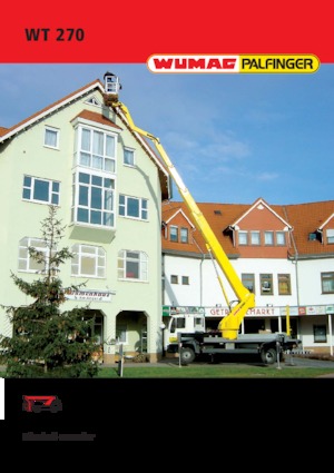 Teleskopske dizalice sa granom montirane na kamion Palfinger WT 270