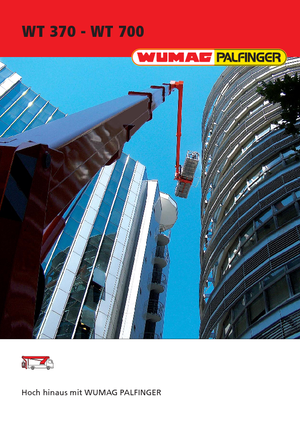 Teleskopske dizalice sa granom montirane na kamion Wumag-Palfinger WT 530