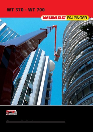 Teleskopske dizalice sa granom montirane na kamion Palfinger WT 370