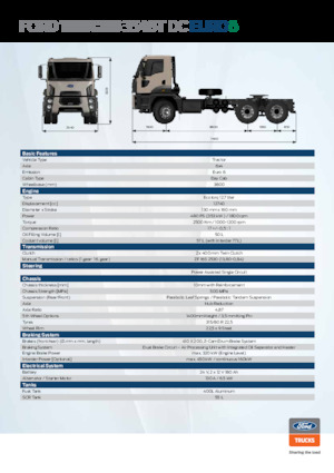 Tegljači - tegljačke jedinice Ford 3548T Dc