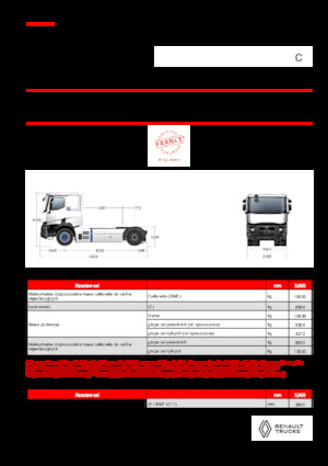 Tegljači - tegljačke jedinice Renault E-TECH C - T4x2 OFF ROAD