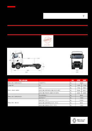 Tegljači - tegljačke jedinice Renault T HIGH T4X2 MAXISPACE 13L E6
