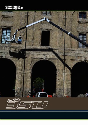 Teleskopske dizalice sa granom montirane na kamion Socage forSte 35 TJ