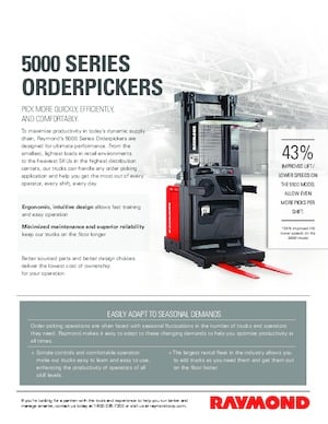 Skupljači narudžbi RAYMOND 5600