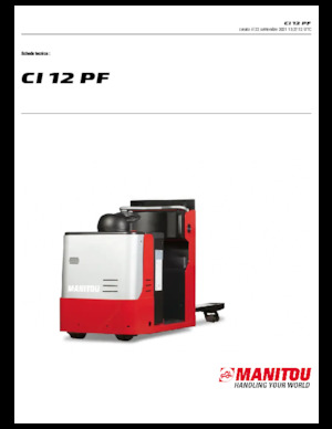 Skupljači narudžbi Manitou CI 12 PF