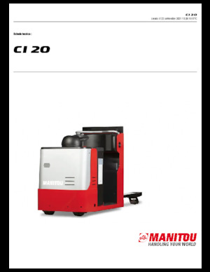 Skupljači narudžbi Manitou CI 20