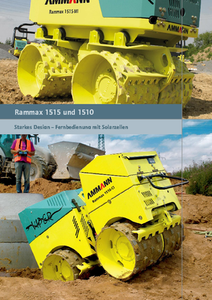 Vibracijski valjci za rovove Ammann Rammax 1510 CI