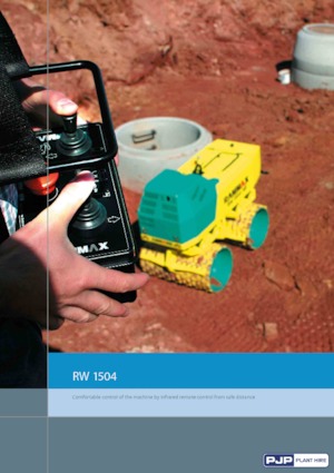 Vibracijski valjci za rovove Rammax RW 1504 HK