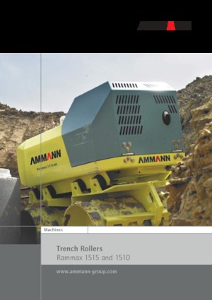 Vibracijski valjci za rovove Rammax RX 1510 C