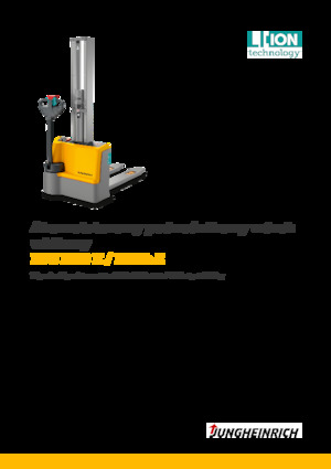 Hodajući viličar Jungheinrich EJC M10b E Li-Ion