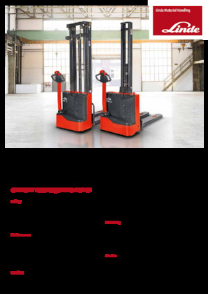 Hodajući viličar Linde ML10