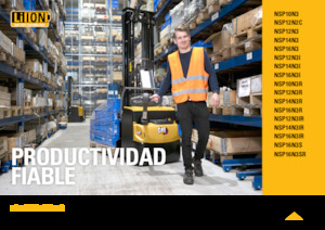 Hodajući viličar Caterpillar NSP12N3