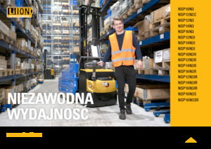 Hodajući viličar Caterpillar NSP16N3SR