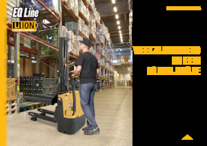 Hodajući viličar Caterpillar NSP12QLMI