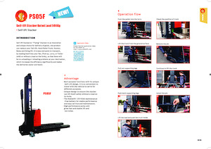 Hodajući viličar Noblelift PS05F-1300