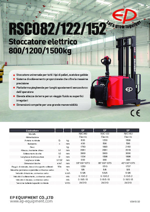 Hodajući viličar EP RCS152