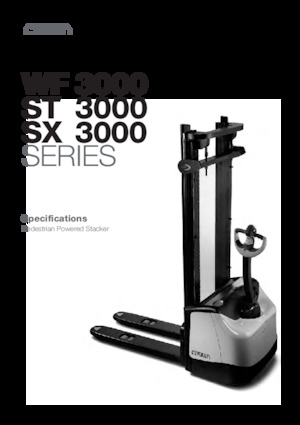 Hodajući viličar Crown ST 3000N-1.0 TL