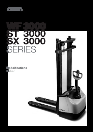 Hodajući viličar Crown ST 3000N-1.0 TL