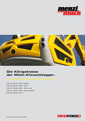 Hodajući bageri Menzi A 91