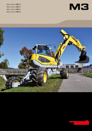 Hodajući bageri Menzi M335