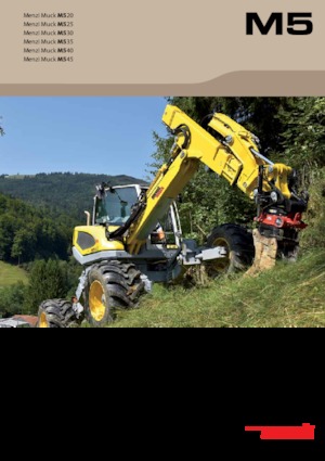 Hodajući bageri Menzi M530