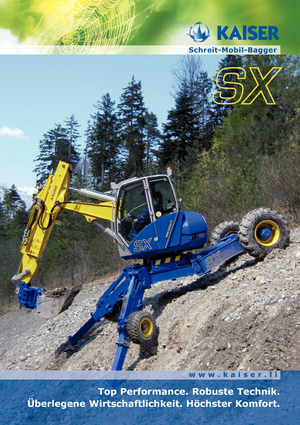 Hodajući bageri Kaiser S 2 Mobil