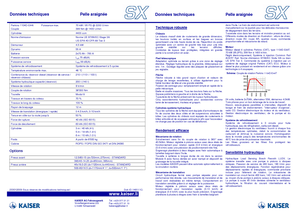 Hodajući bageri Kaiser S X