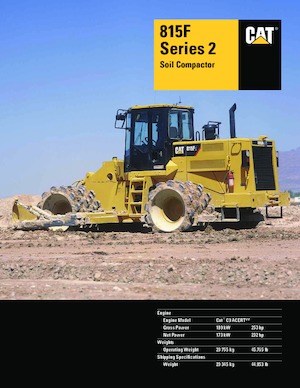 Kompaktori otpada Caterpillar 815F Series 2
