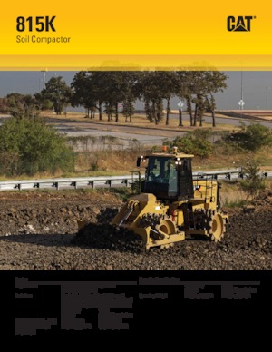 Kompaktori otpada Caterpillar 815K