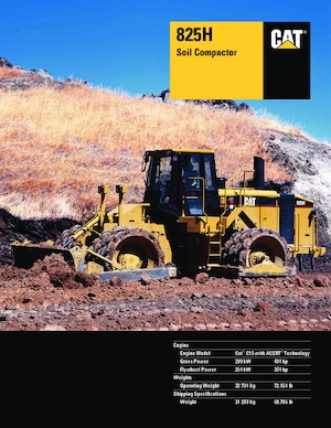 Kompaktori otpada Caterpillar 825H