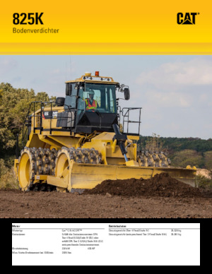 Kompaktori otpada Caterpillar 825K