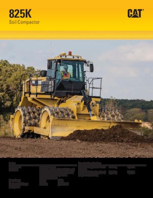 Kompaktori otpada Caterpillar 825K